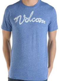 Volcom White Script Shirt