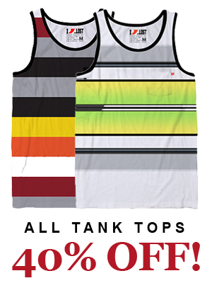 ALL Tank Tops 40% OFF!