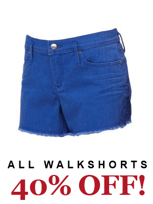 ALL Walkshorts 40% OFF at the GND