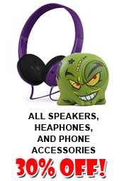 12.19.12 Heaphones Speakers Sale!